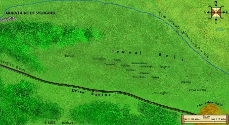 Map of Townal Belt